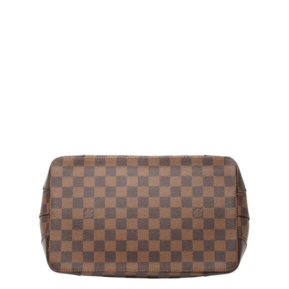 LOUIS VUITTON Brown Damier Leather Tote Bag - Picture 3 of 12